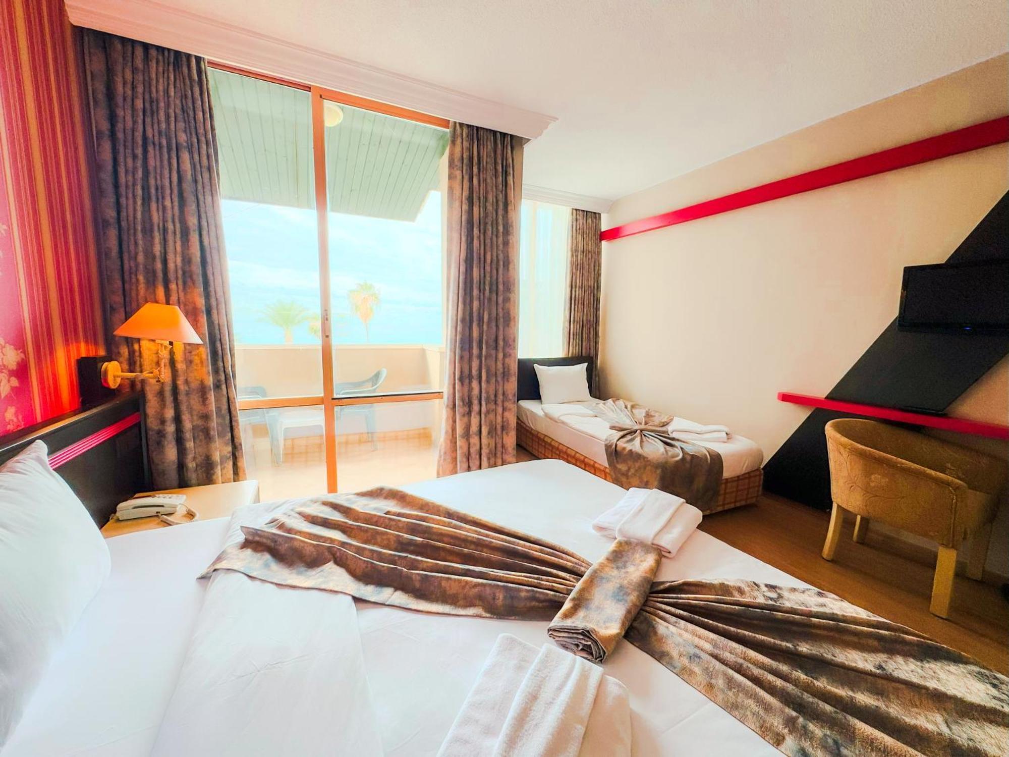 Senza Sunset Beach Hotel Alanya Exterior foto