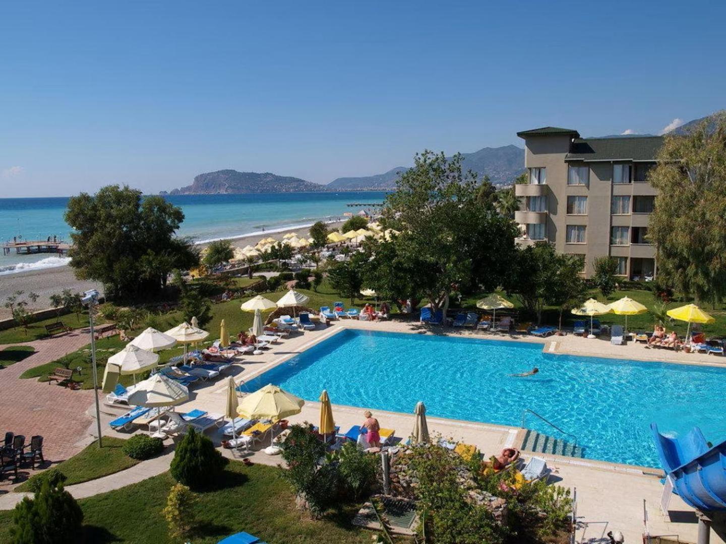 Senza Sunset Beach Hotel Alanya Exterior foto